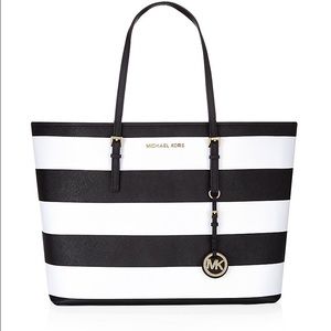 Michael Kors Jet Set Saffiano Leather Travel Tote