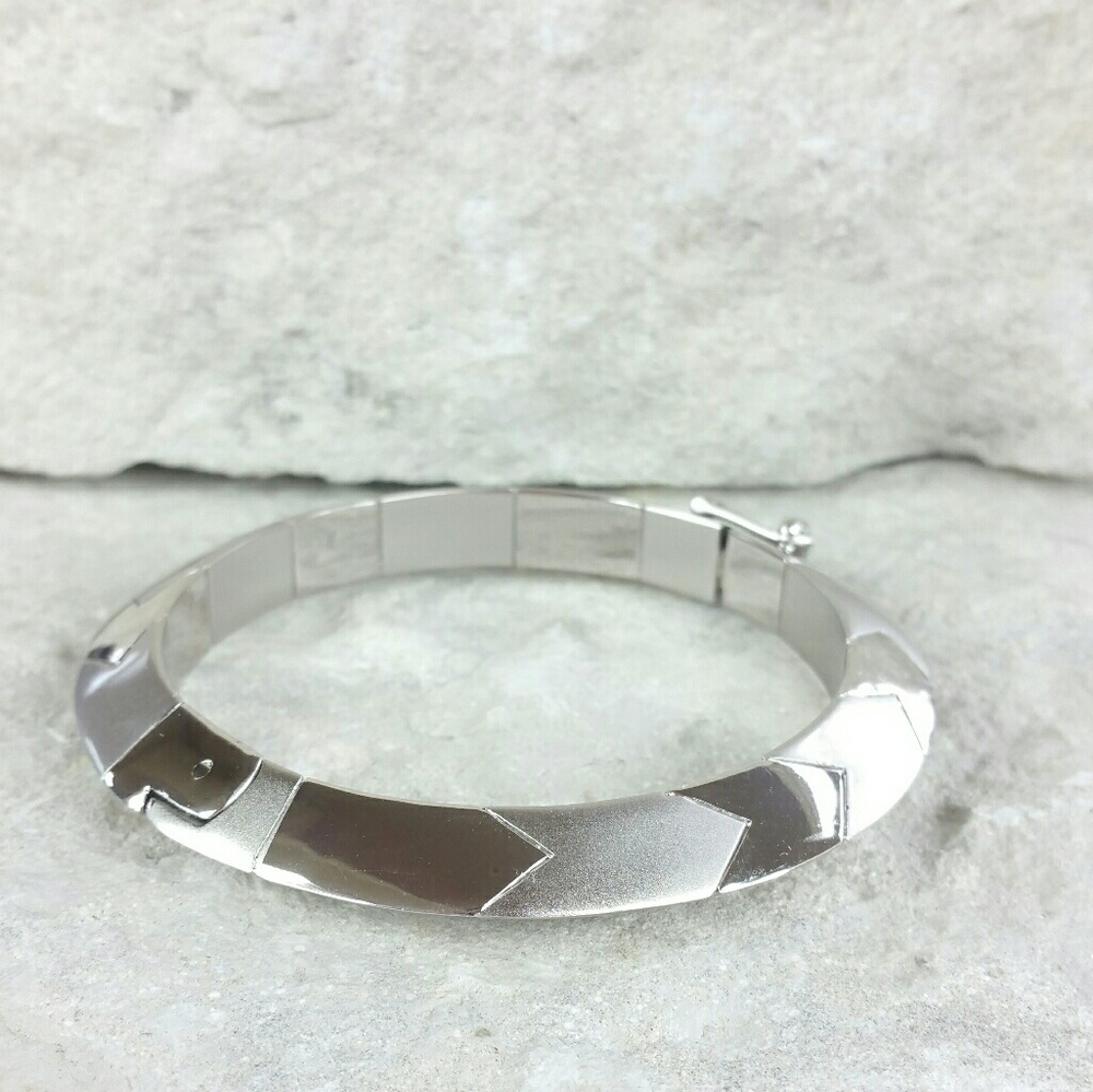 EDDIE BORGO silver plated bracelet