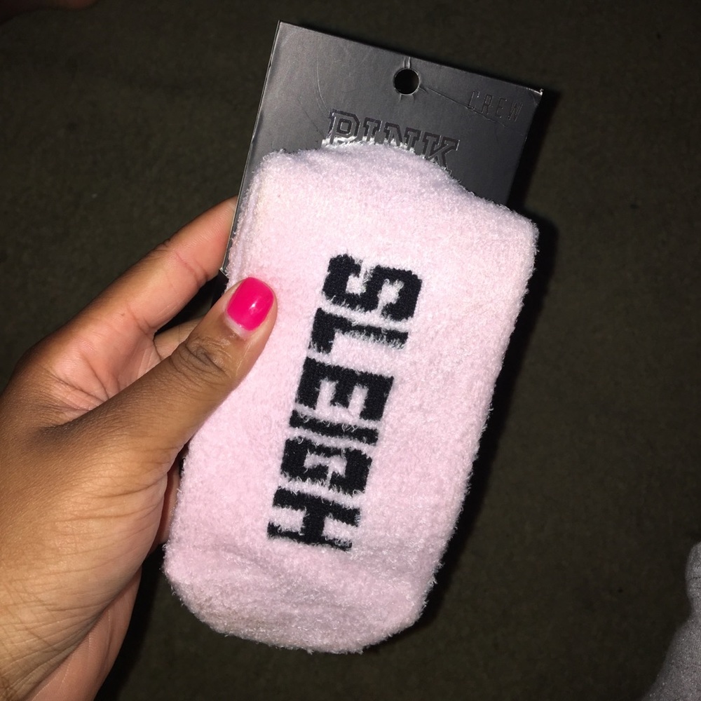 Victoria Secret's Pink Fuzzy Socks