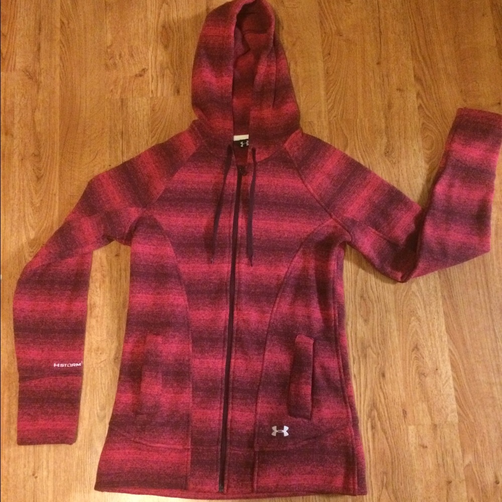 Women's Under Armour Magenta Zip Up