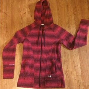 Women's Under Armour Magenta Zip Up