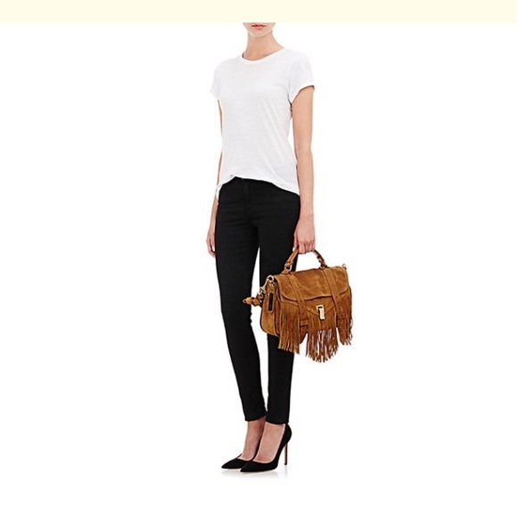 🎉SOLD🎉Proenza Schouler PS1 Medium Suede Satchel - Picture 2 of 8