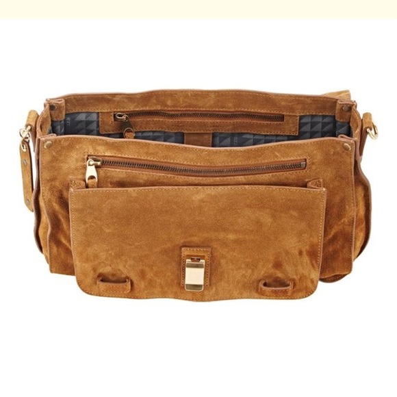 🎉SOLD🎉Proenza Schouler PS1 Medium Suede Satchel - Picture 5 of 8