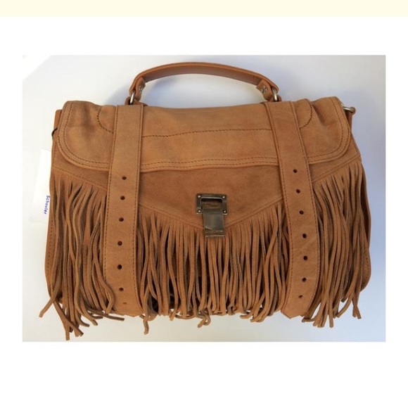 🎉SOLD🎉Proenza Schouler PS1 Medium Suede Satchel - Picture 6 of 8