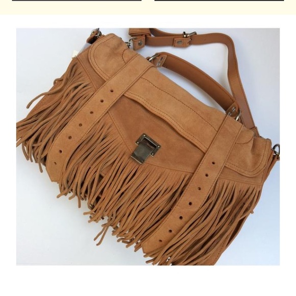 🎉SOLD🎉Proenza Schouler PS1 Medium Suede Satchel - Picture 7 of 8