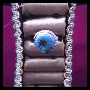 Sterling silver turquoise ring