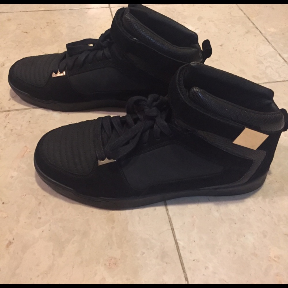 Zara men's high top sneakers
