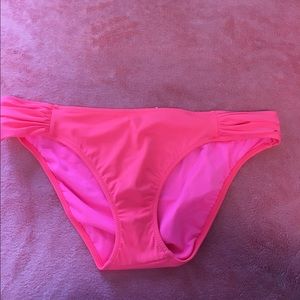 Neon Pink Victoria's Secret Swim Bottoms