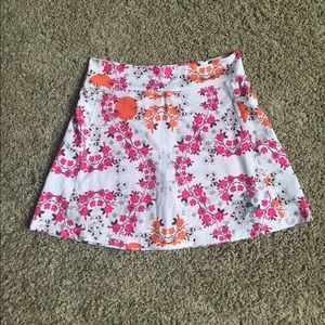 Running Skirts Cherry Blossom Print Athletic Skirt