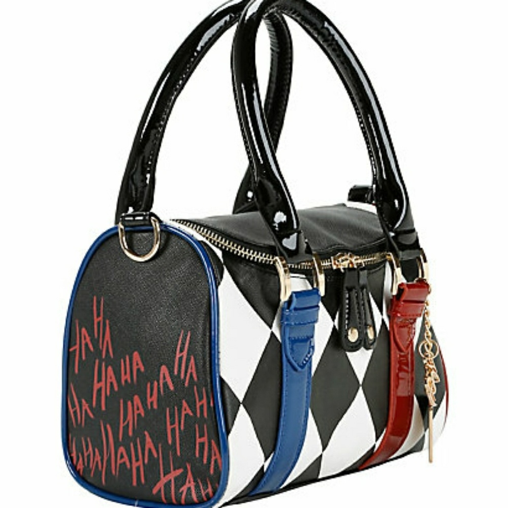 Harley Quinn DC comics Suicide Squad barrel bag