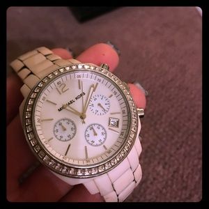 Michael Kors White Crystal watch ⌚️