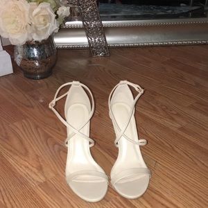 Nude Heeled Sandals