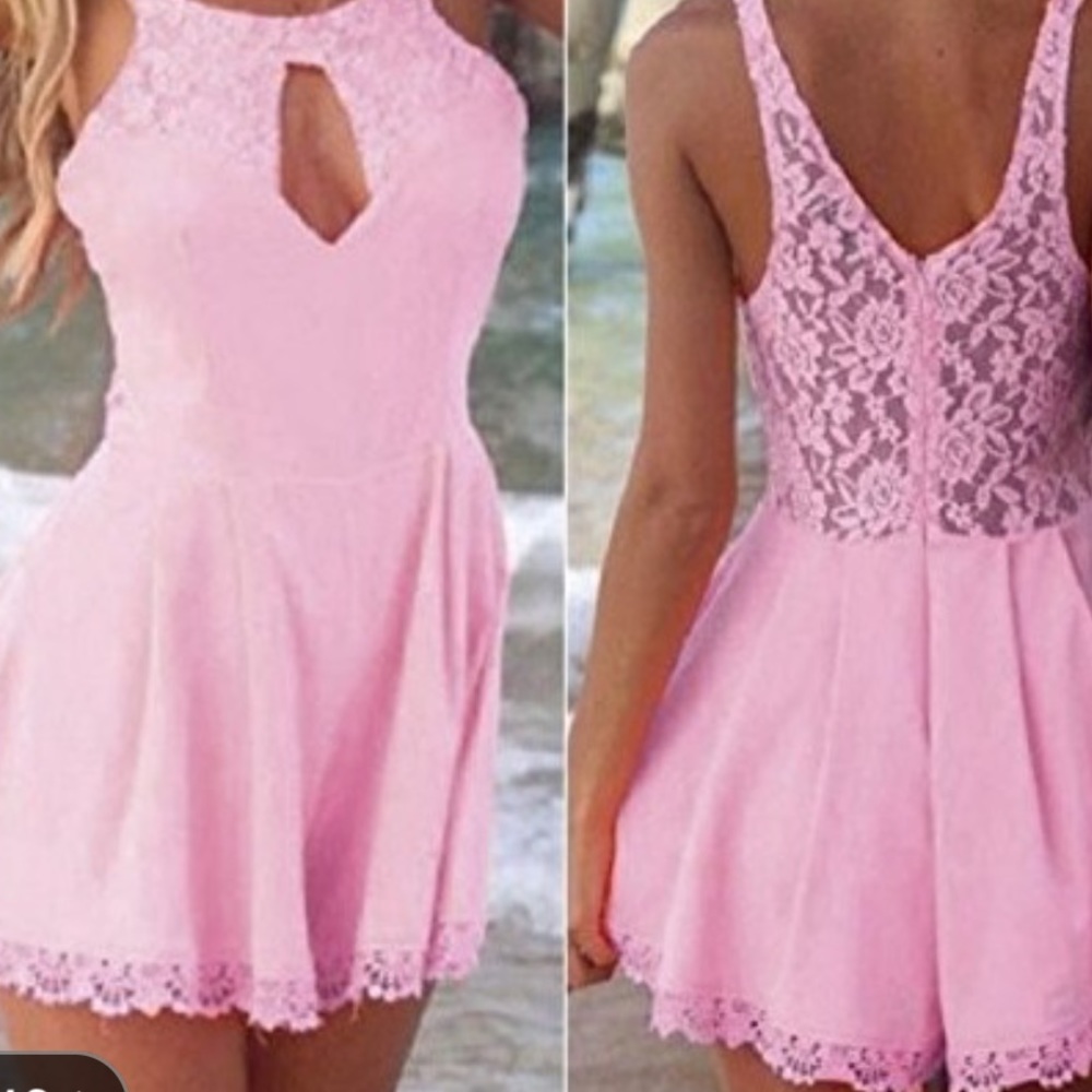 Pink dress!