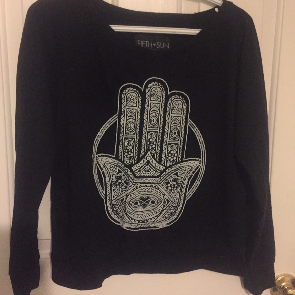 HAMSA LONG SLEEVE TOP