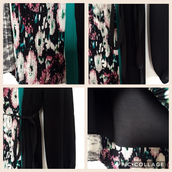 BcbgMaxAzria Evie pleated belted career dress - Picture 8 of 8