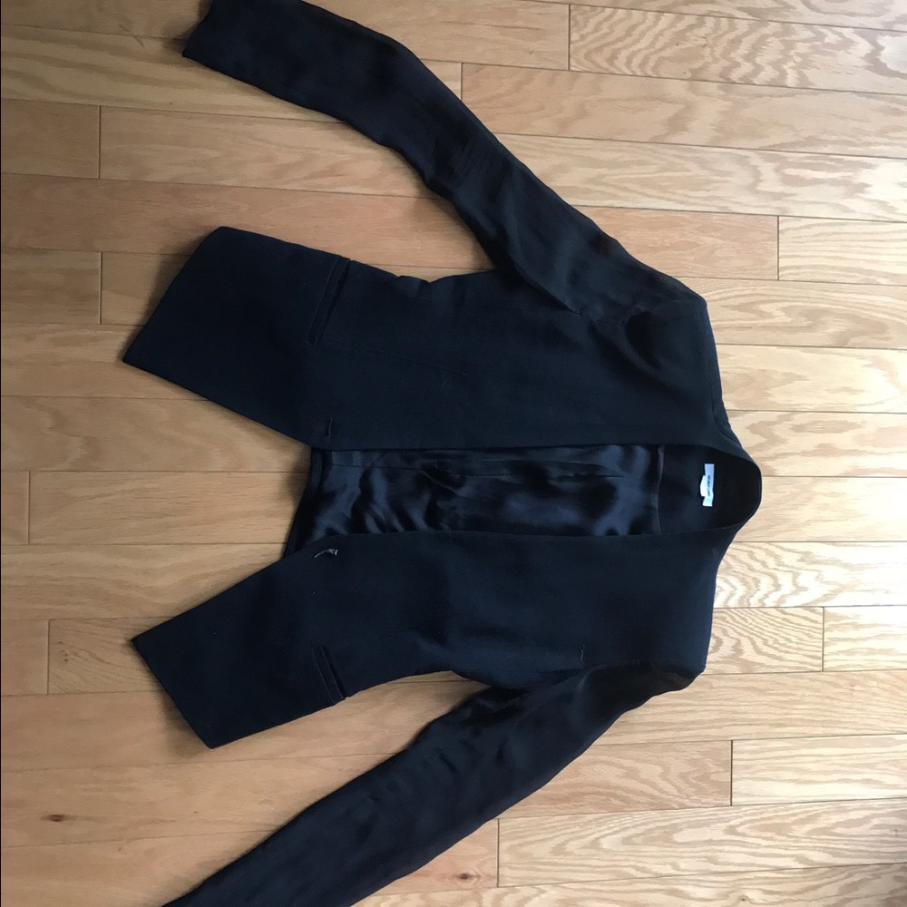 Black helmut Lang blazer