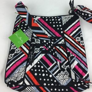 Vera Bradley Large Hipster Nomadic Stripes