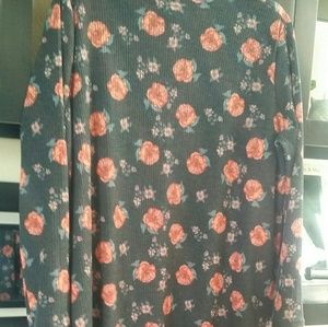 Nwt large LuLaRoe Floral Sarah Cardigan *unicorn*