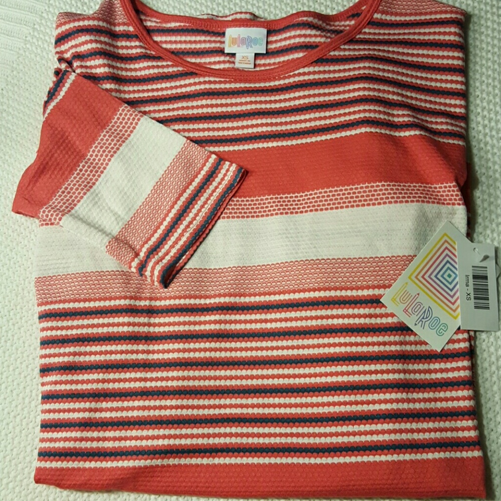 Lularoe Irma tunic- can wear as shirt or dress! - Picture 2 of 5