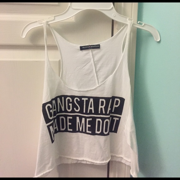 Gangsta Rap Made Me Do It // Brandy Melville - Picture 1 of 1