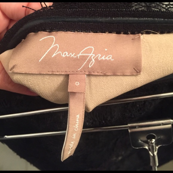 Black lace midi skirt -Max Azria - Picture 2 of 2