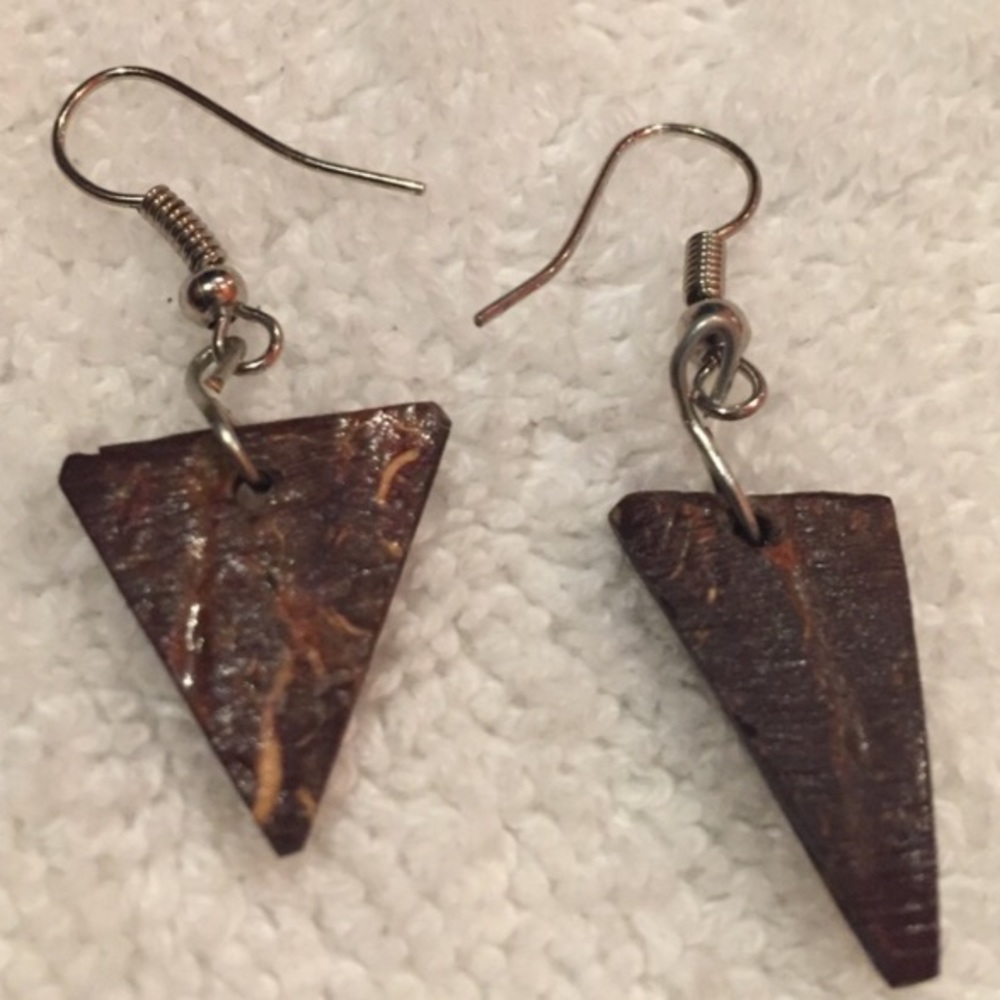Buy 1 get 1 FREE! Handmade wooden earrings