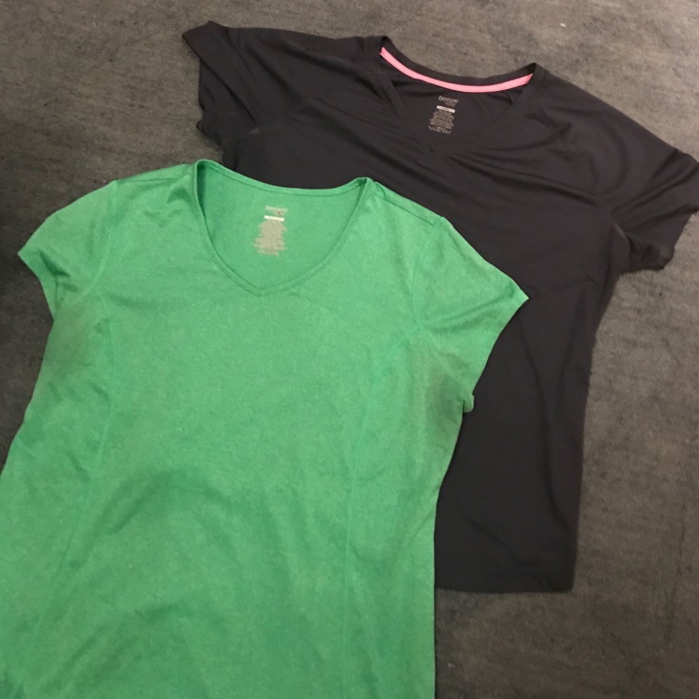 Two Danskin XXL workout tops