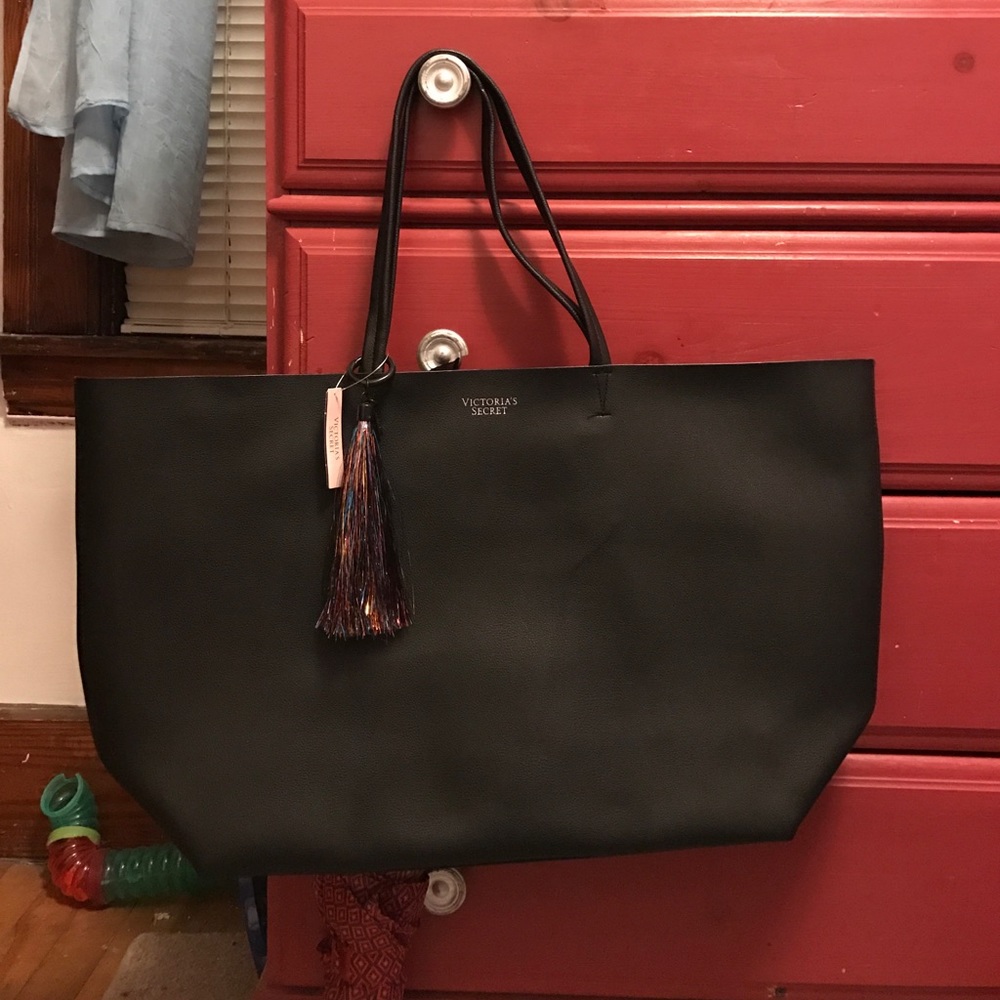 Victoria's Secret black tote bag