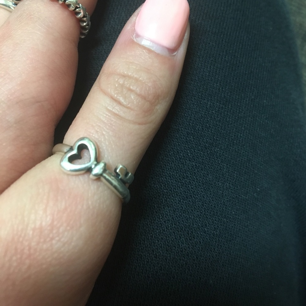 Heart Key James Avery Ring size 7