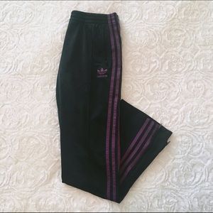 Purple Superstar Training Pants 3-Stripes