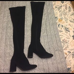 Jeffrey Campbell thigh high boots