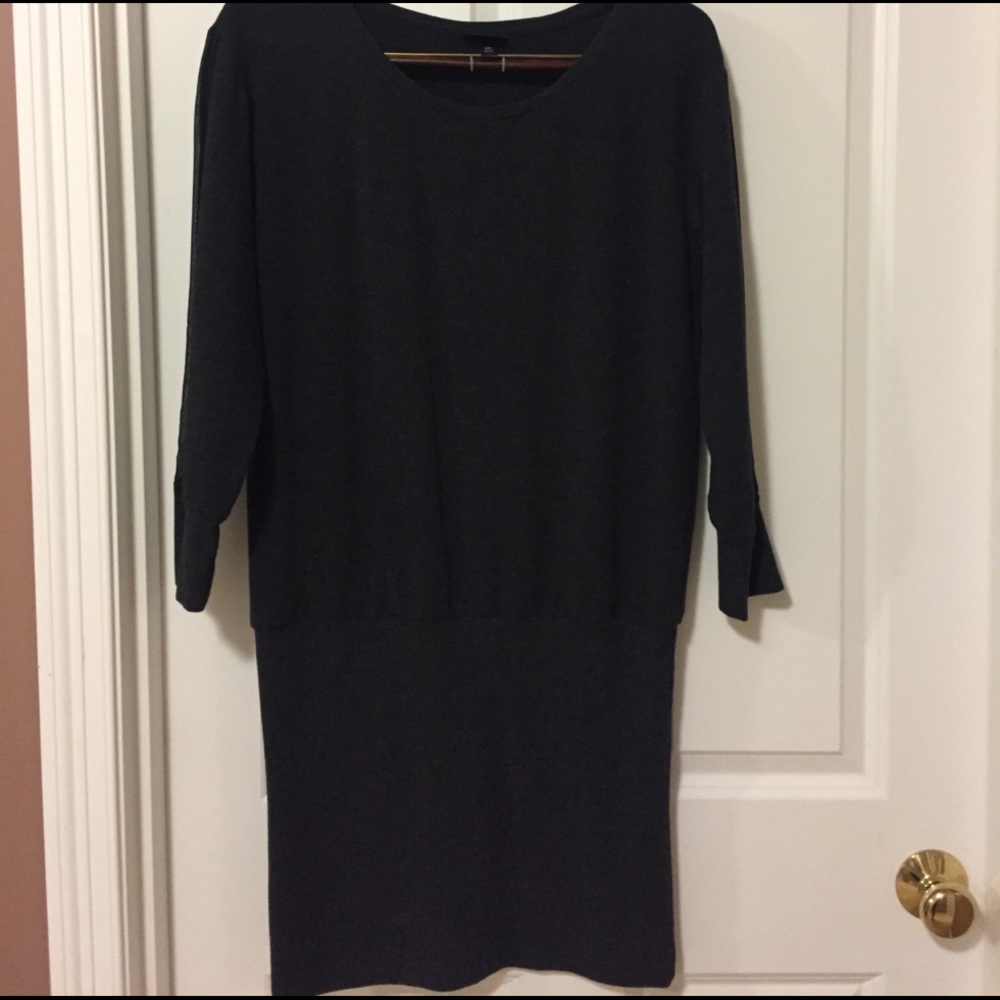 Target dark grey sweater dress!