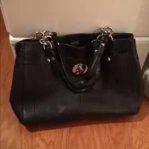 Black Coach Handbag