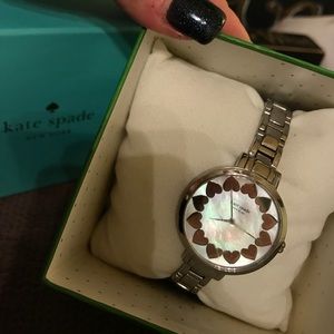 Kate Spade silver flower watch 🌻