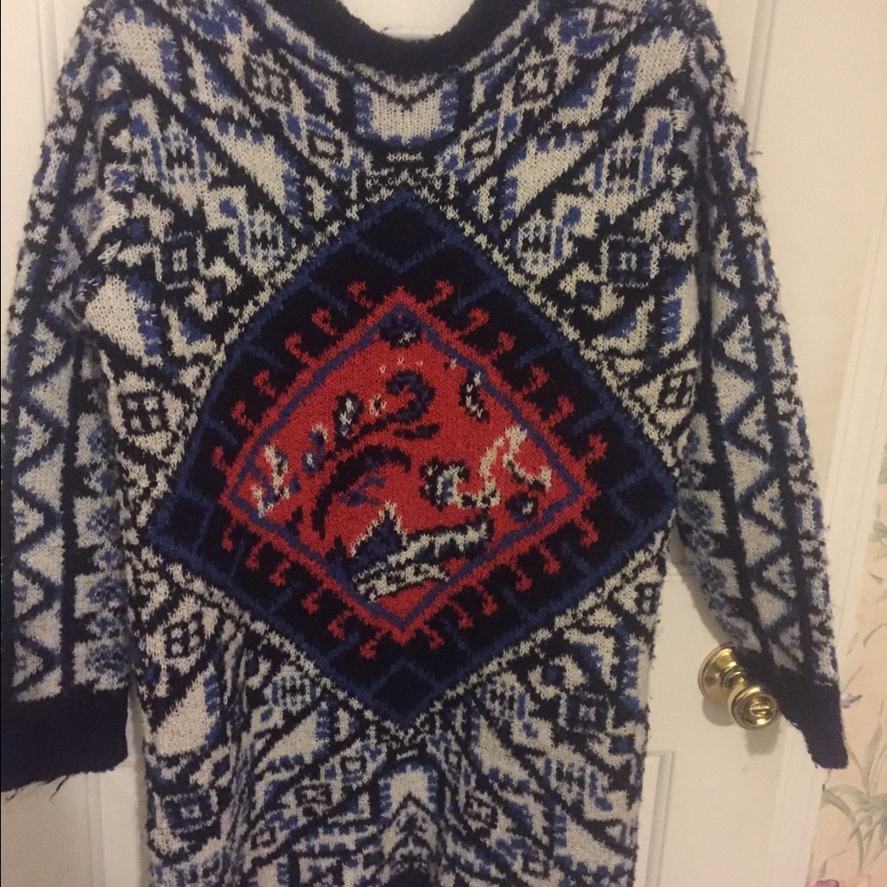 QUILT STYLE CARDIGAN