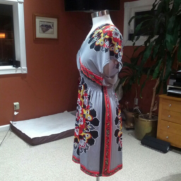 Second skin multi-colored patterened dress - Picture 2 of 6