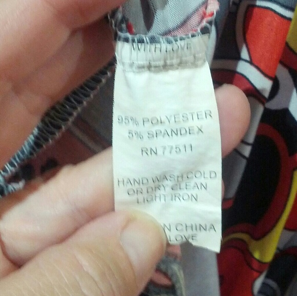 Second skin multi-colored patterened dress - Picture 5 of 6