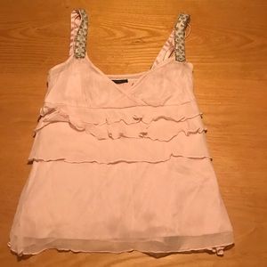 Pale pink Elie Tahari top