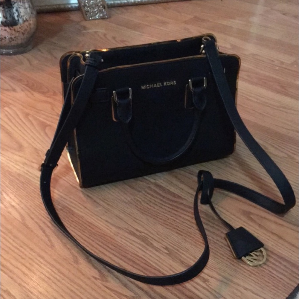Michael Kors  Leather Satchel - Picture 4 of 6
