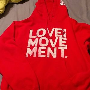 Red To Write Love On Her Arms Hoodie