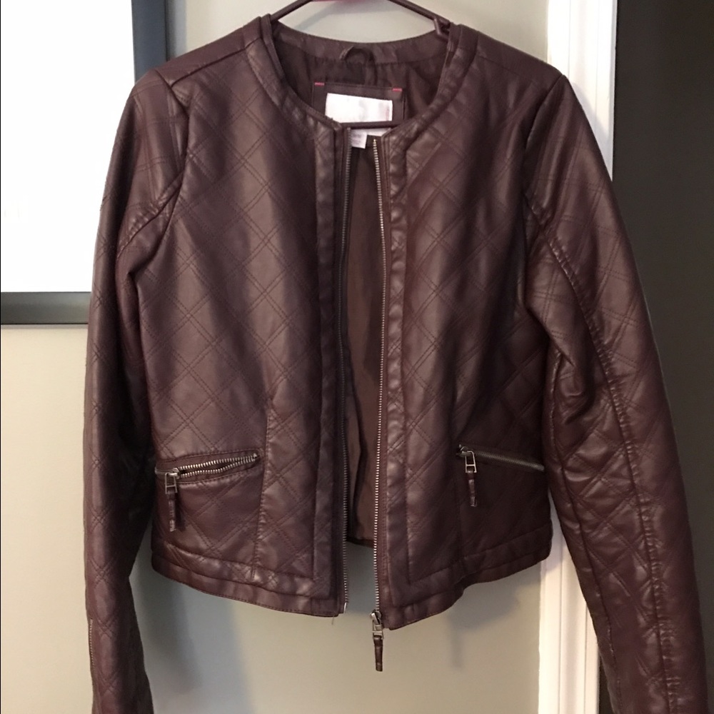 Brown "Leather" Jacket