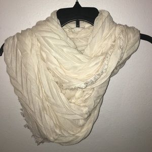 Cream Scarf