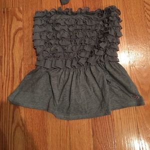 Hollister strapless shirt