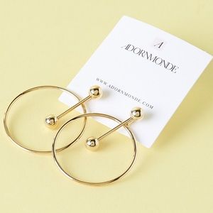 Adornmonde Ivo Gold Earrings