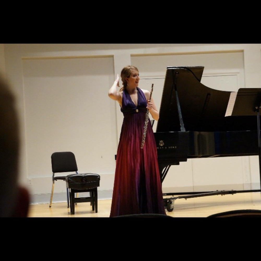 Cache Purple ombré gown