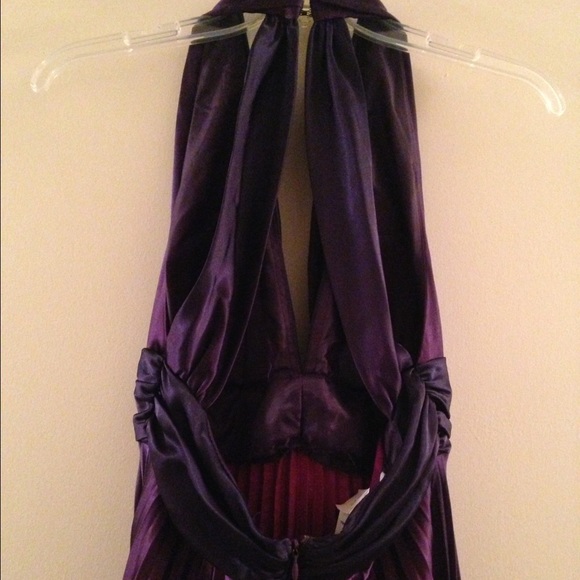 Cache Purple ombré gown - Picture 4 of 4