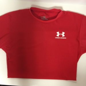 Kid's Under Armour shirt red size small