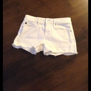 Adriano Goldschmied white Denim shorts