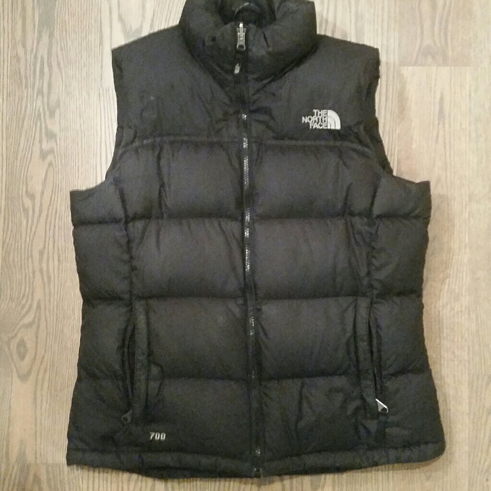 Black North Face Puffer Vest