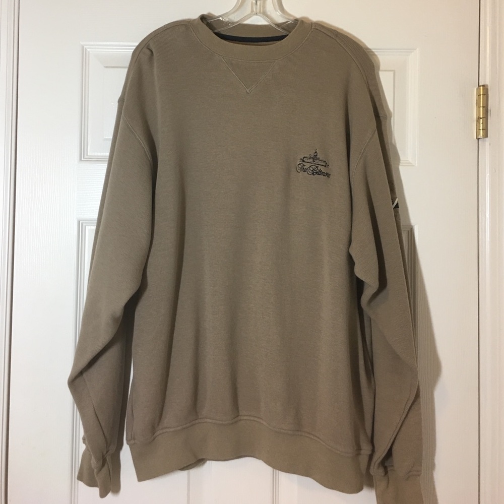 ⬇️🐾 MEN'S CUTTER & BUCK PULLOVER - size L EUC!